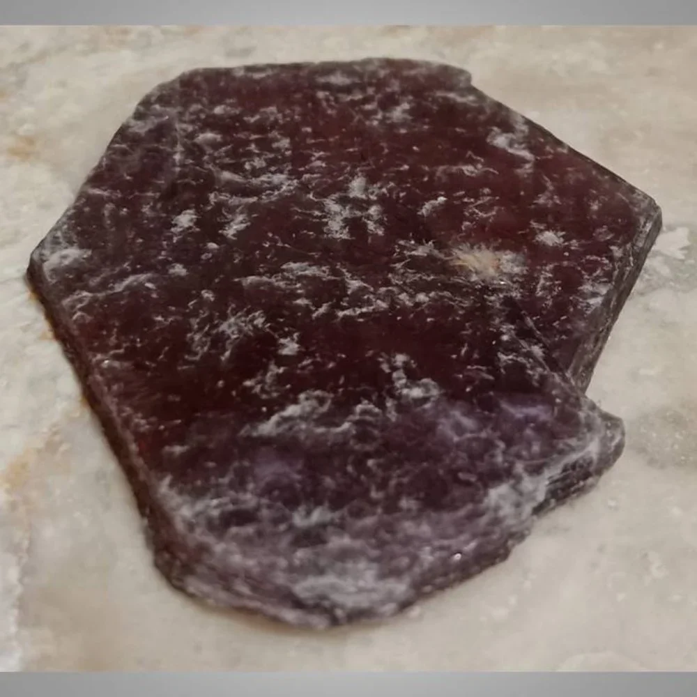 mica lepidolite mineral rock crystal slice 01 BALANCE protection FOCUS